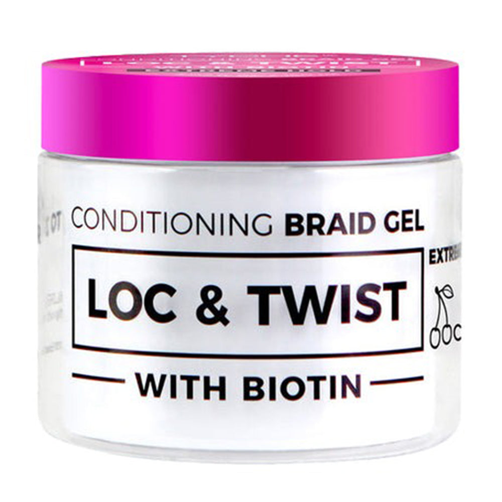 Loc & Twist Conditioning Braid Gel for Provide Extreme Hold and Smooths 10.14Oz (300ml)
