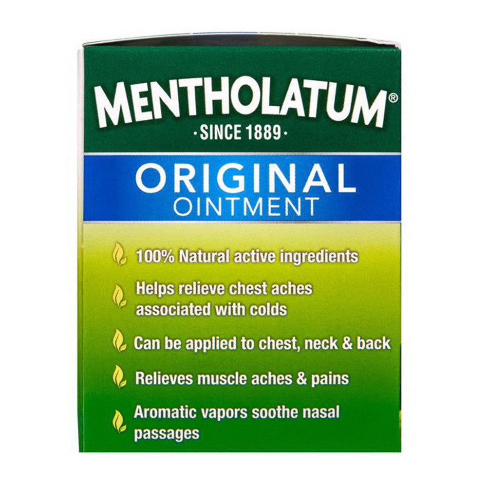 Mentholatum Ointment, Topical Analgesic Rub, 3 Oz