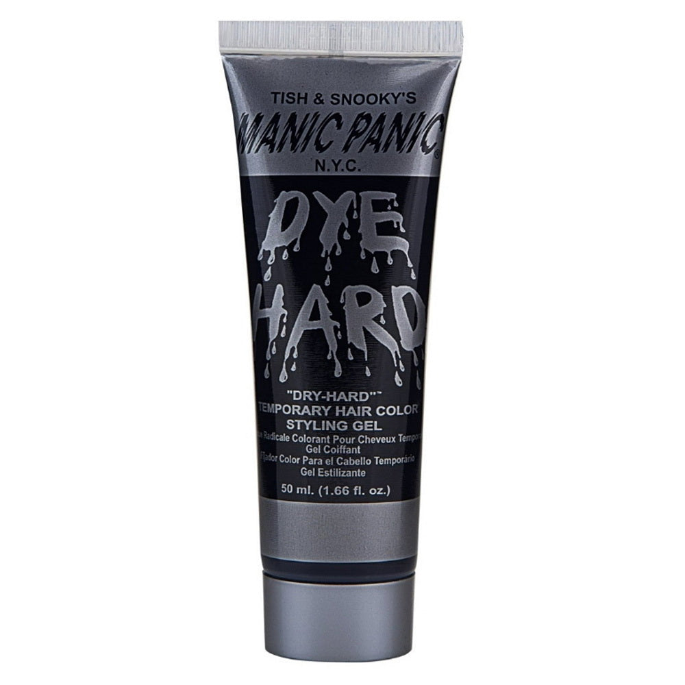 Manic Panic Raven Black Dye Hard Temporary Washable Hair Color Styling Gel 1.66Oz (50ml)