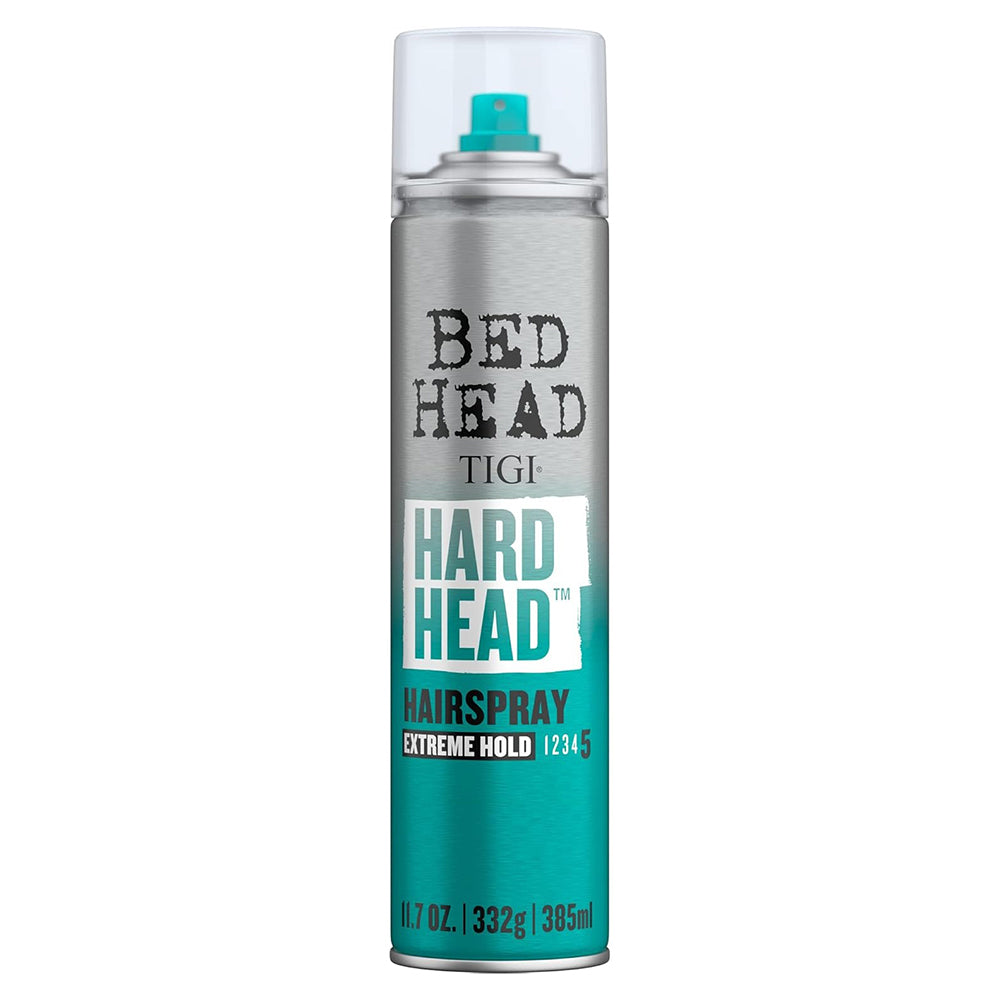 TIGI Bed Head Hard Head Extreme Hold Aerosol Hair Spray 11.7Oz (385ml)