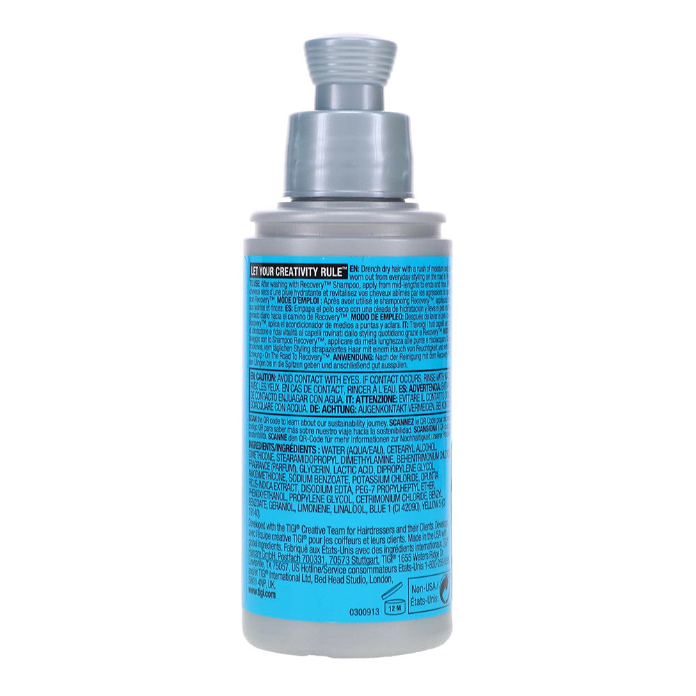 TIGI Bed Head Recovery Moisture Rush Conditioner, 3.38 Oz