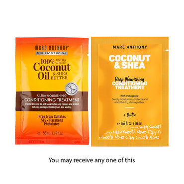 Marc Anthony 100% Extra Virgin Coconut Oil Conditioning Treatment, 1.69 Oz