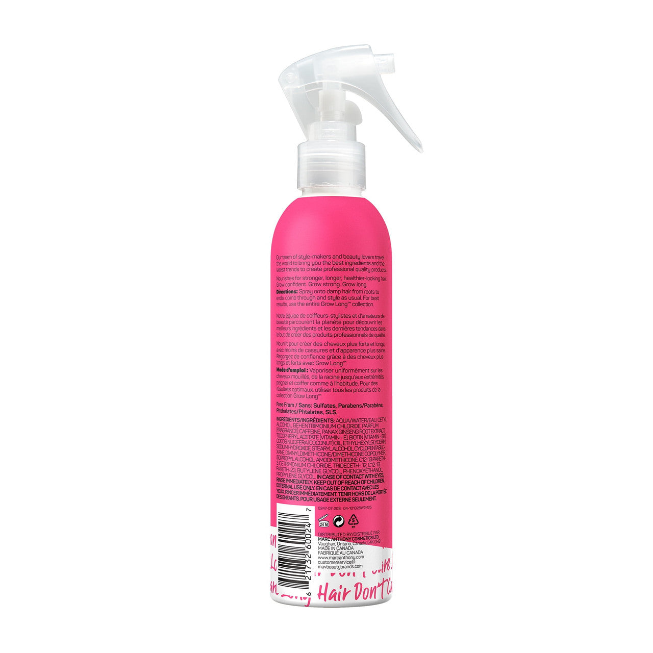 Marc Anthony Grow Long Super Fast Leave-in Conditioner, 8.4 Oz