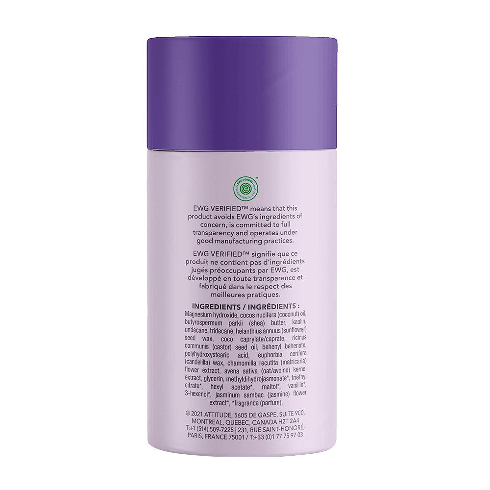 Attitude Baking Soda Free Deodorant for Sensitive Skin, Oatmeal and Chamomile, 3 Oz