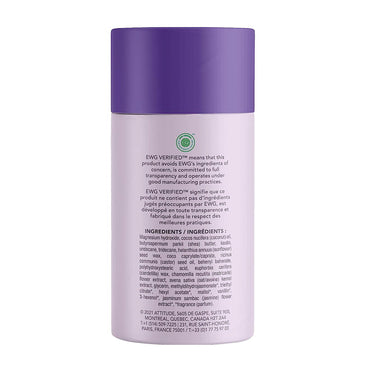 Attitude Baking Soda Free Deodorant for Sensitive Skin, Oatmeal and Chamomile, 3 Oz