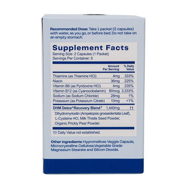 No Days Wasted Dhm Detox Recovery 10 Pack, 1 Ea