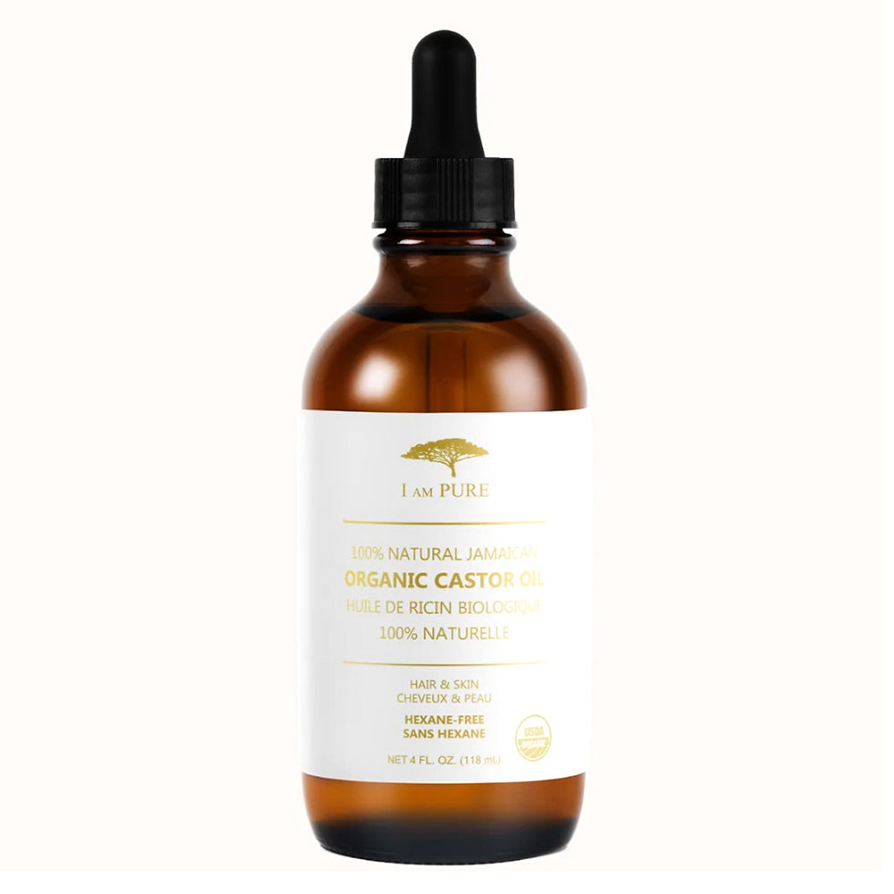 I Am Pure Organic Castor Oil Nourishing Hair and Skin 4Oz (118ml)