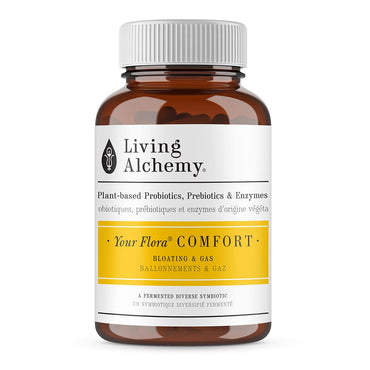 Living Alchemy Organic Comfort Bloating and Gas, 60 Ct