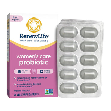 Renew Life Probiotics for Women 15 Billion CFU Guaranteed, 30 Ct