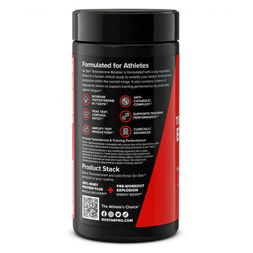 Six Star Elite Series Testosterone Booster Supplement for Men Caplets, 60 Ea
