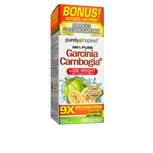 Purely Inspired Garcinia Cambogia Plus Tablets, 100 Ea