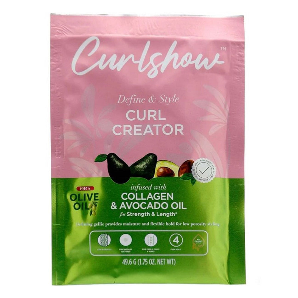 Ors Olive Oil Curlshow Curl Creator Packet 1.75Oz (49.6g), Pack Of 12