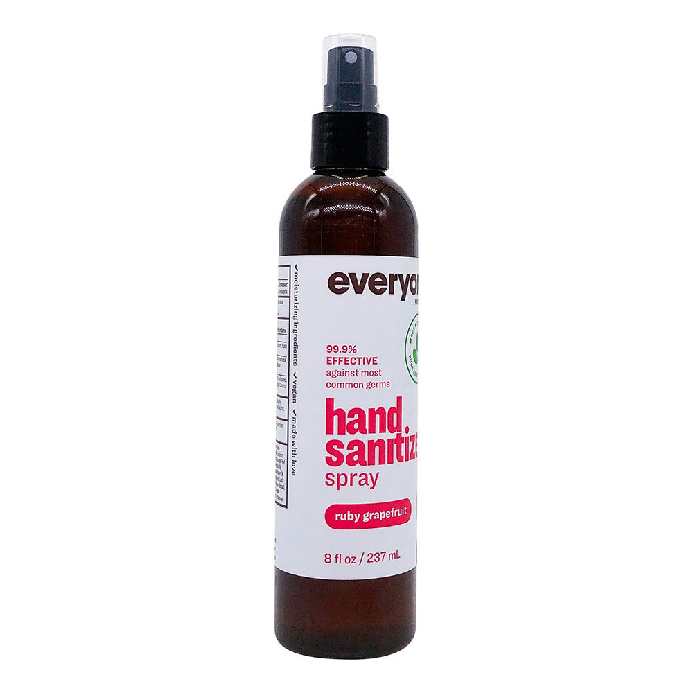 Everyone Hand Sanitizer Ruby Grapefruit Spray, 8 Oz