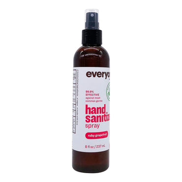 Everyone Hand Sanitizer Ruby Grapefruit Spray, 8 Oz