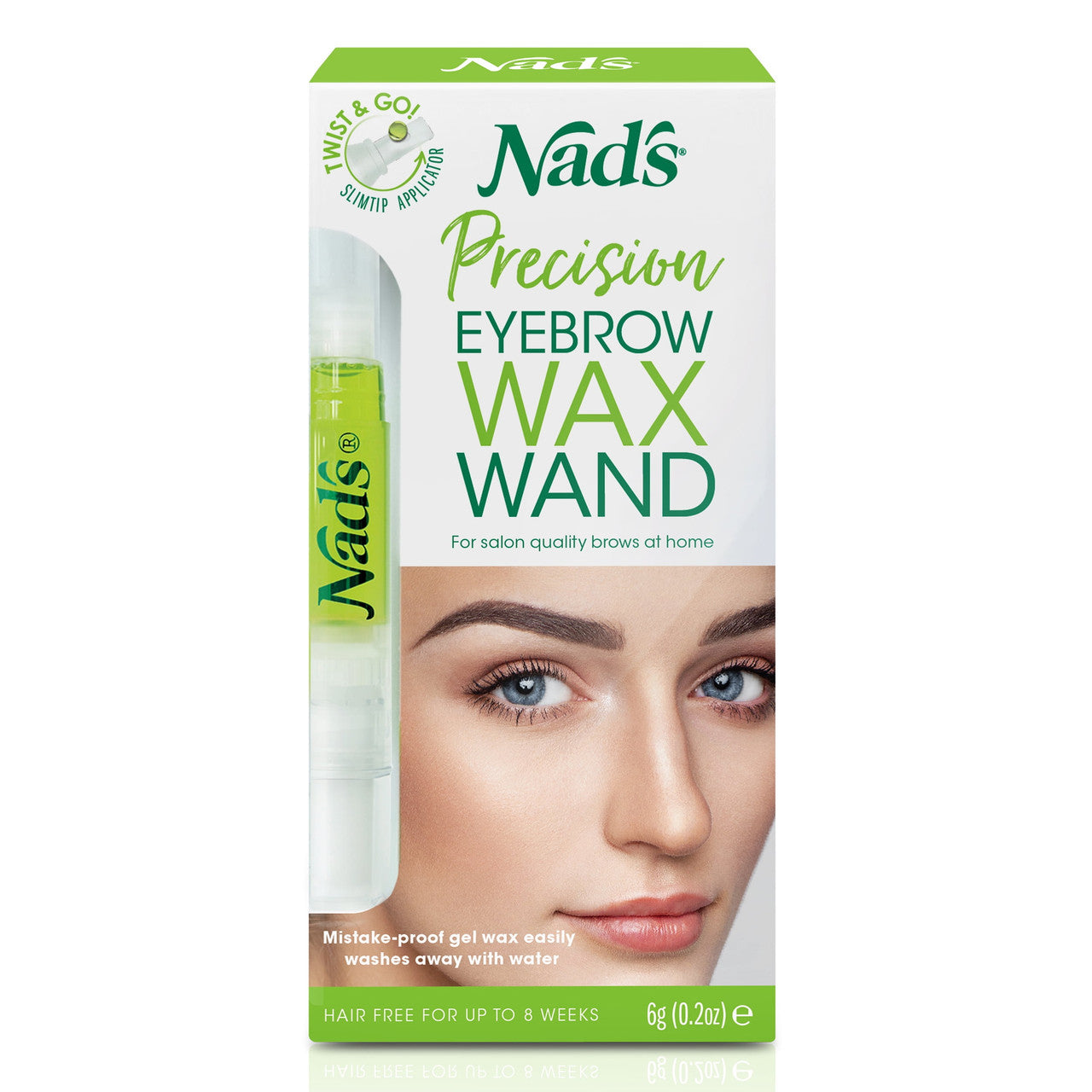 Nads Hair Removal Facial Wand Eyebrow Shaper, 0.2 Oz