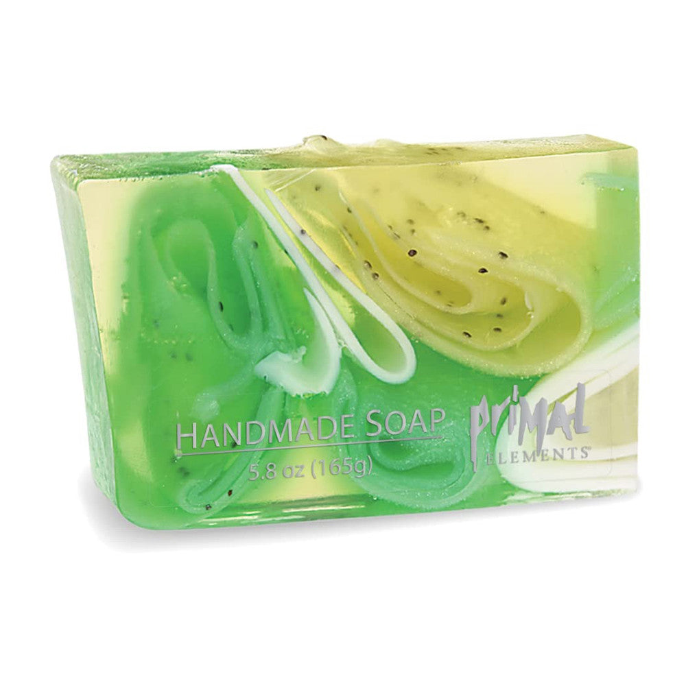 Primal Elementss Hand Made Soap, Lemongrass And Cranberry Seeds, 5.8 Oz