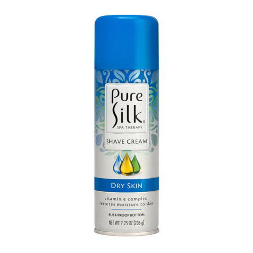 PURE SILK Spa Therapy Shave Cream by Pure Silk for Women, Dry Skin, 7.25 Oz