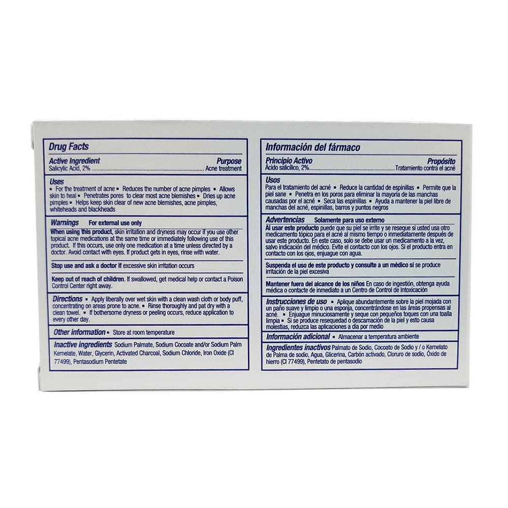 Asepxia Cleansing Bar Soap For Acne, Charcoal, 4 Oz