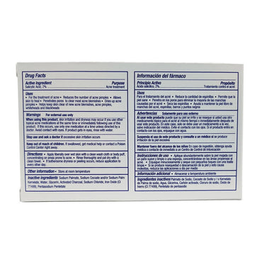 Asepxia Cleansing Bar Soap For Acne, Charcoal, 4 Oz