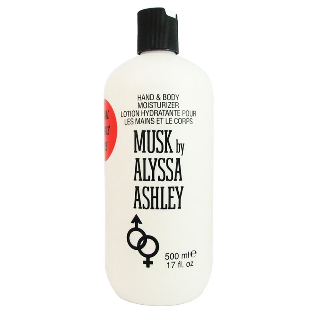 Alyssa Ashley Musk Hand and Body Moisturiser Lotion, 17 Oz