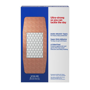 Band-Aid Flexible Tough Strips Bandages, 20 Ea