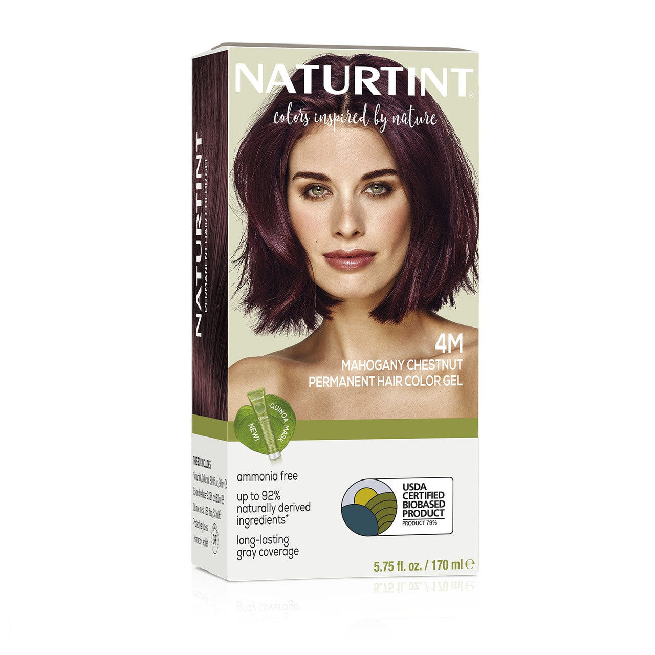 Naturtint Permanent Hair Colour Mahogany Chestnut 4m kit, 1 Ea, 5.75 Oz