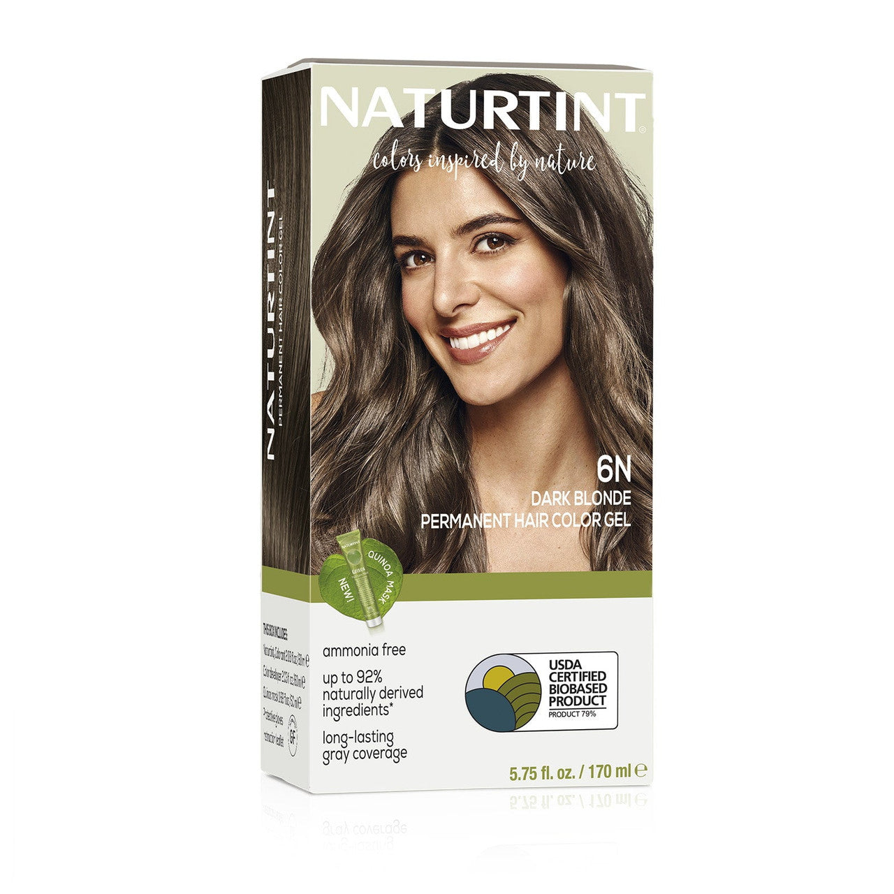 Naturtint 6N- Dark Blonde Permanent Hair Color - 5.75 Oz
