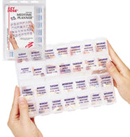 Ezy Dose Medtime Planner Large Weekly Pill Organizer for Daily Medication Scheduling 1Ea