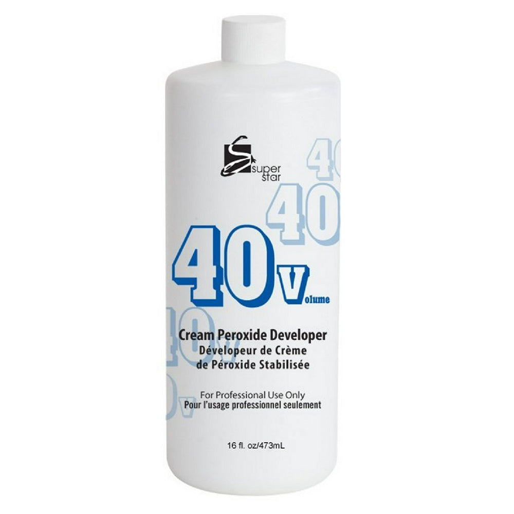 Superstar 40 Volume Cream Peroxide Developer, 16 Oz