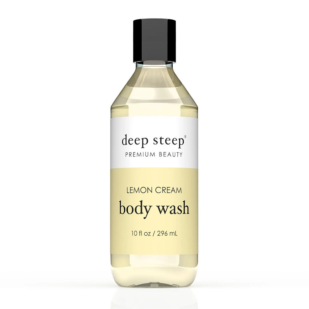 Deep Steep Premium Beauty Lemon Cream Body Wash, 10 Oz