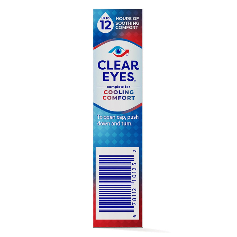 Clear Eyes Cooling Comfort Redness Relief Eye Drops - 0.5 Oz