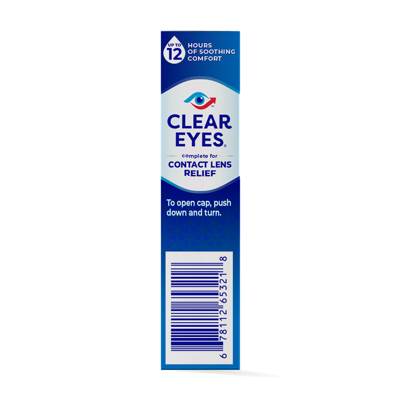 Clear Eyes Clear Contact Lens Relief Eye Drops - 0.5 Oz