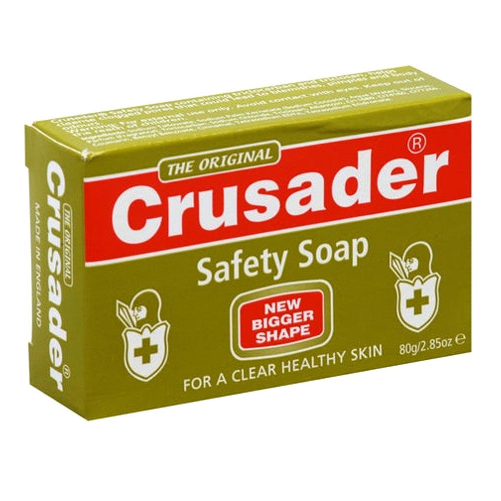 Crusader Safety Soap for Clean Healthy Skin, 2.85 Oz