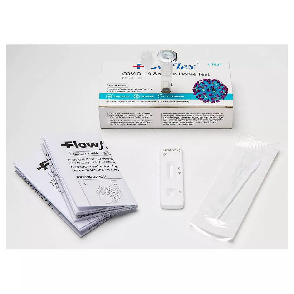Flow Flex Covid 19 Antigen Home Test Kit, 1 Ea