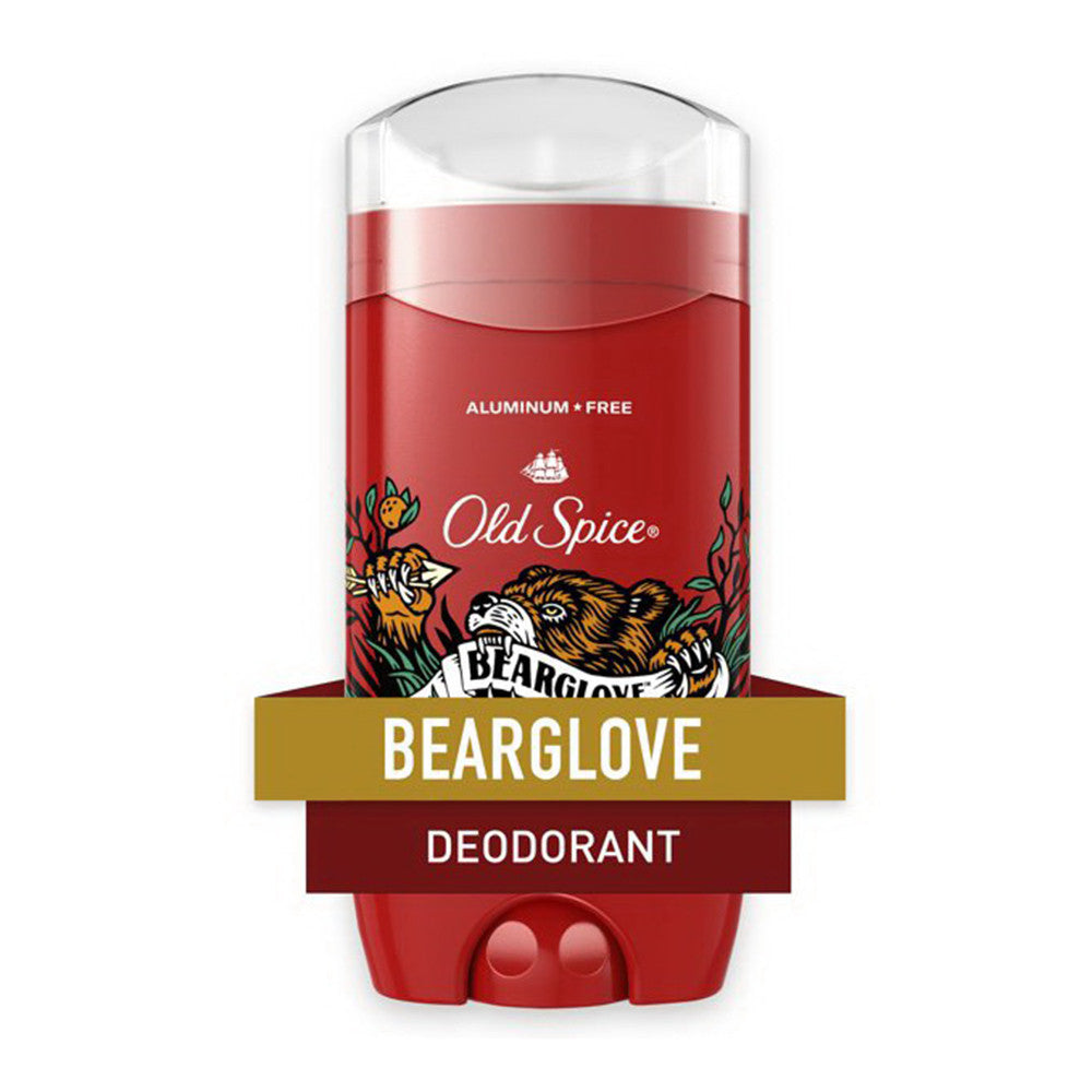 Old Spice Aluminum Free Deodorant Solid Bearglove, 3 Oz