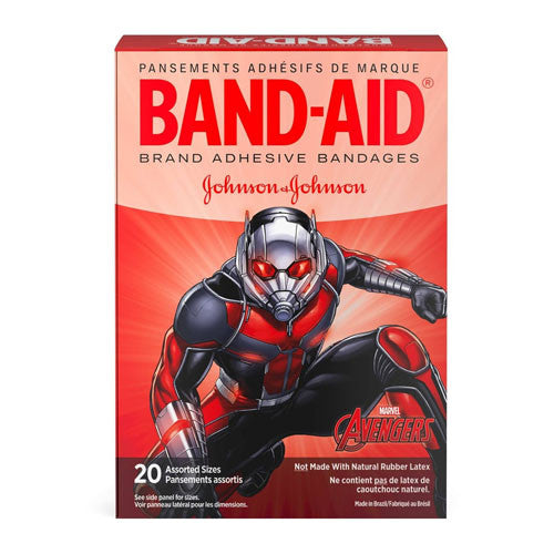 Band Aid Adhesive Bandages, Marvel Avengers Assemble, 20 Ea