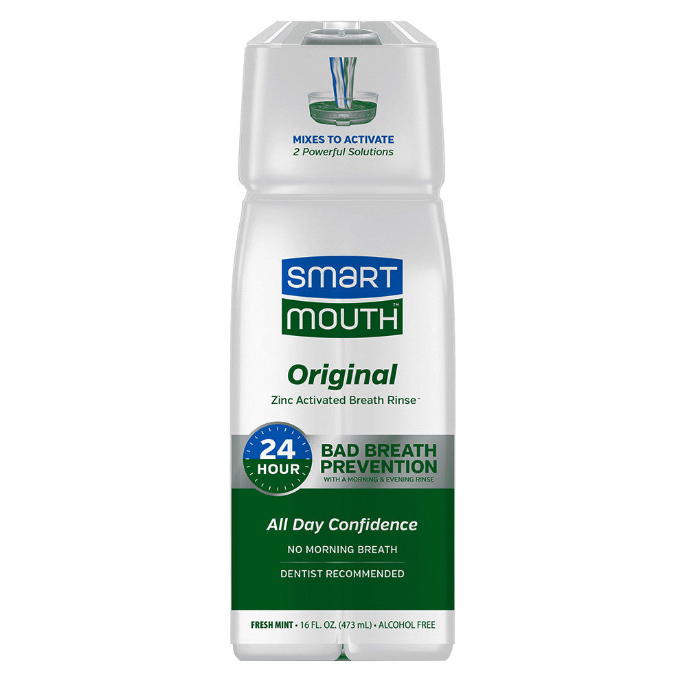 Smartmouth Original Activated Breath Rinse, 16 Oz