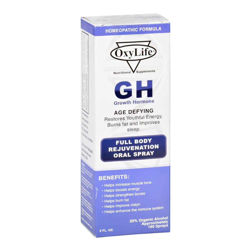 Oxylife Growth Hormone Oral Spray, 2 Oz