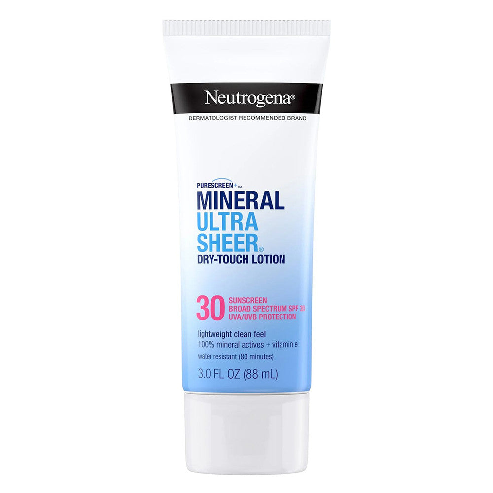 Neutrogena Mineral Ultra Sheer Lotion SPF 30, 3 Oz