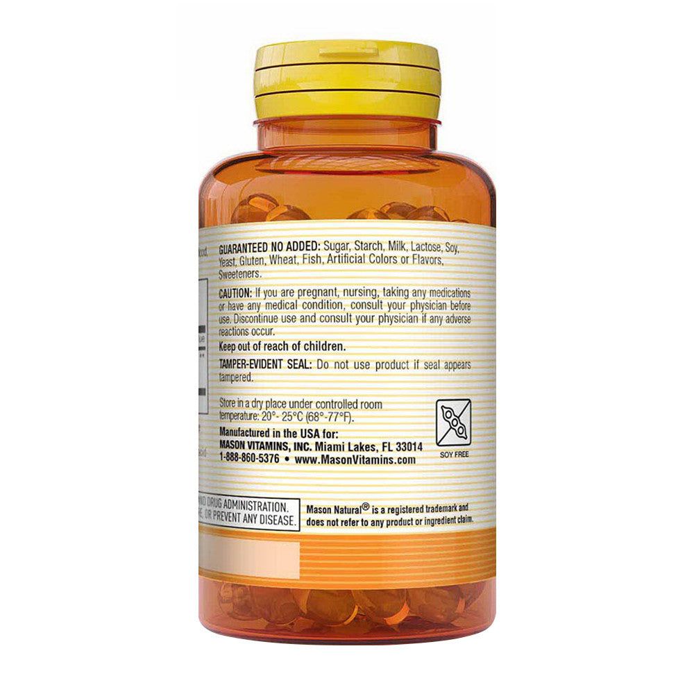 Mason Natural Peppermint Oil 50Mg Enteric Coated Softgels - 90 Ea