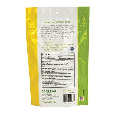 Xlear Sugar Free Honey Lemon Cough Drops, 30 Ea