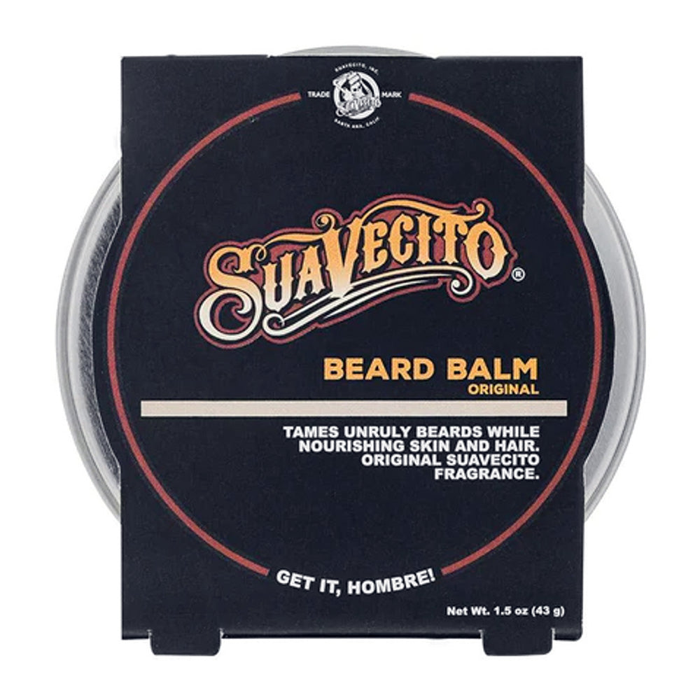 Suavecito Beard Balm Whiskey Bar for Men 1.5Oz (42g)