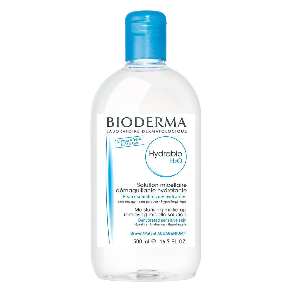 Bioderma Hydrabio H2O Micellar Cleansing Water 16.7Oz (500ml)
