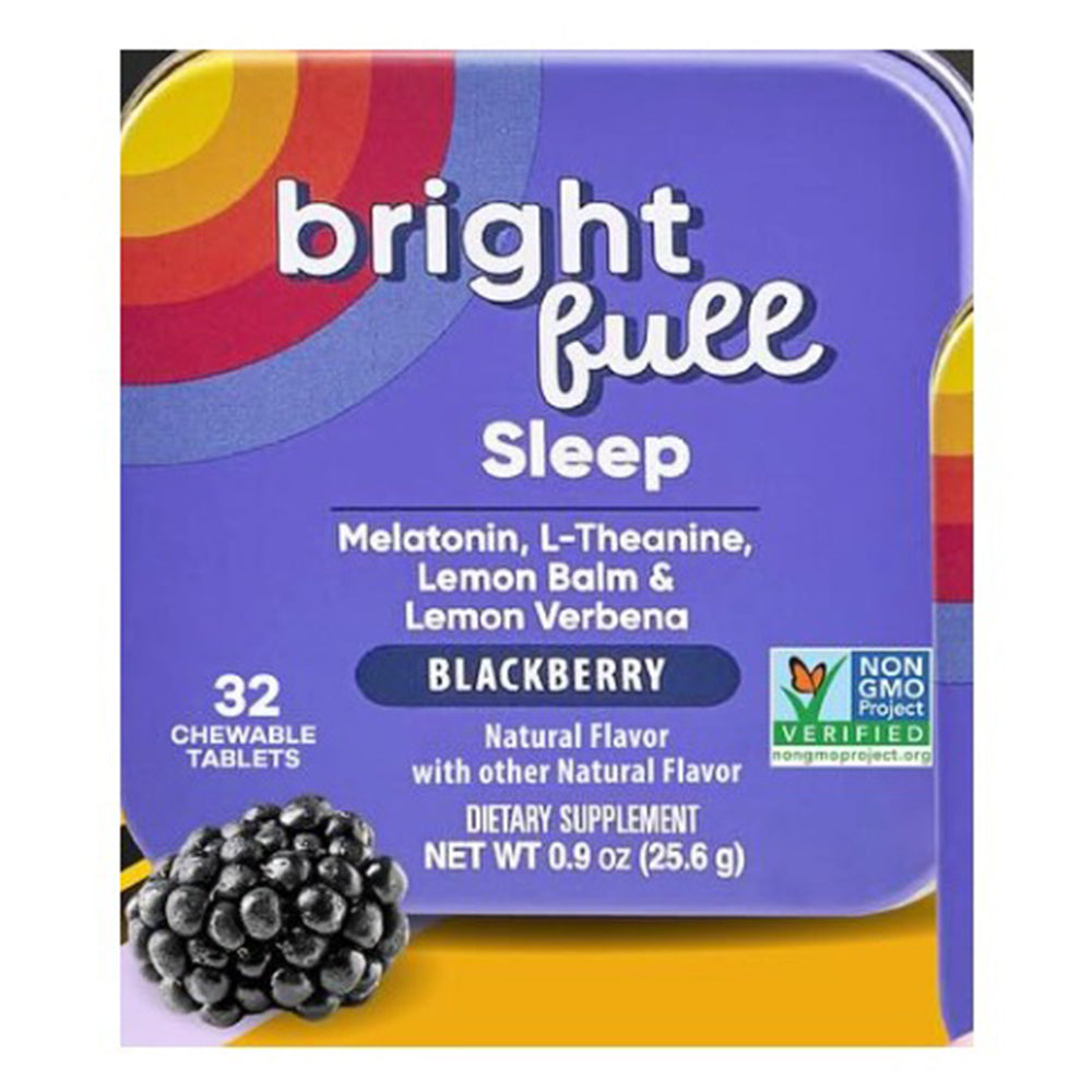 Brightfull Sleep Melatonin Lemon Verbena Blackberry Natural Flavor 32Ea