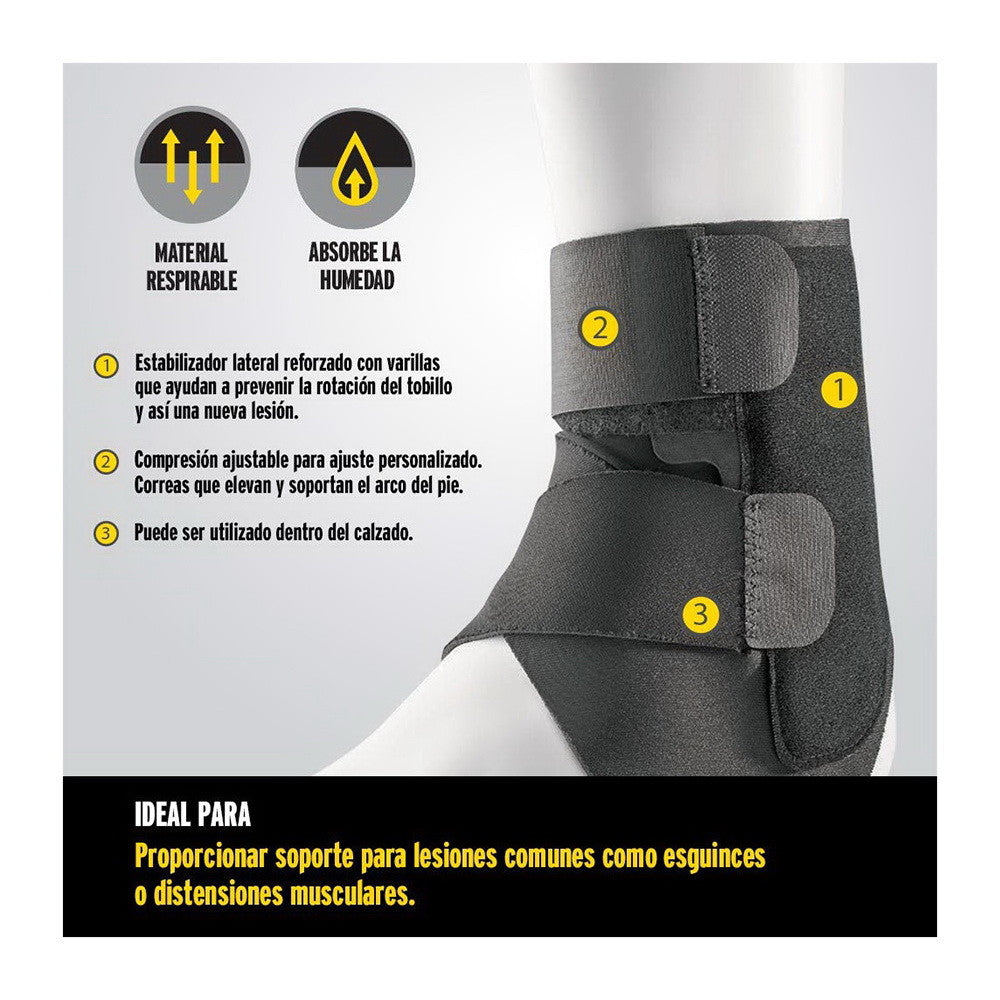 Futuro Ankle Sport Brace With Adjustable Stabilizer, #46645 - 1 Ea