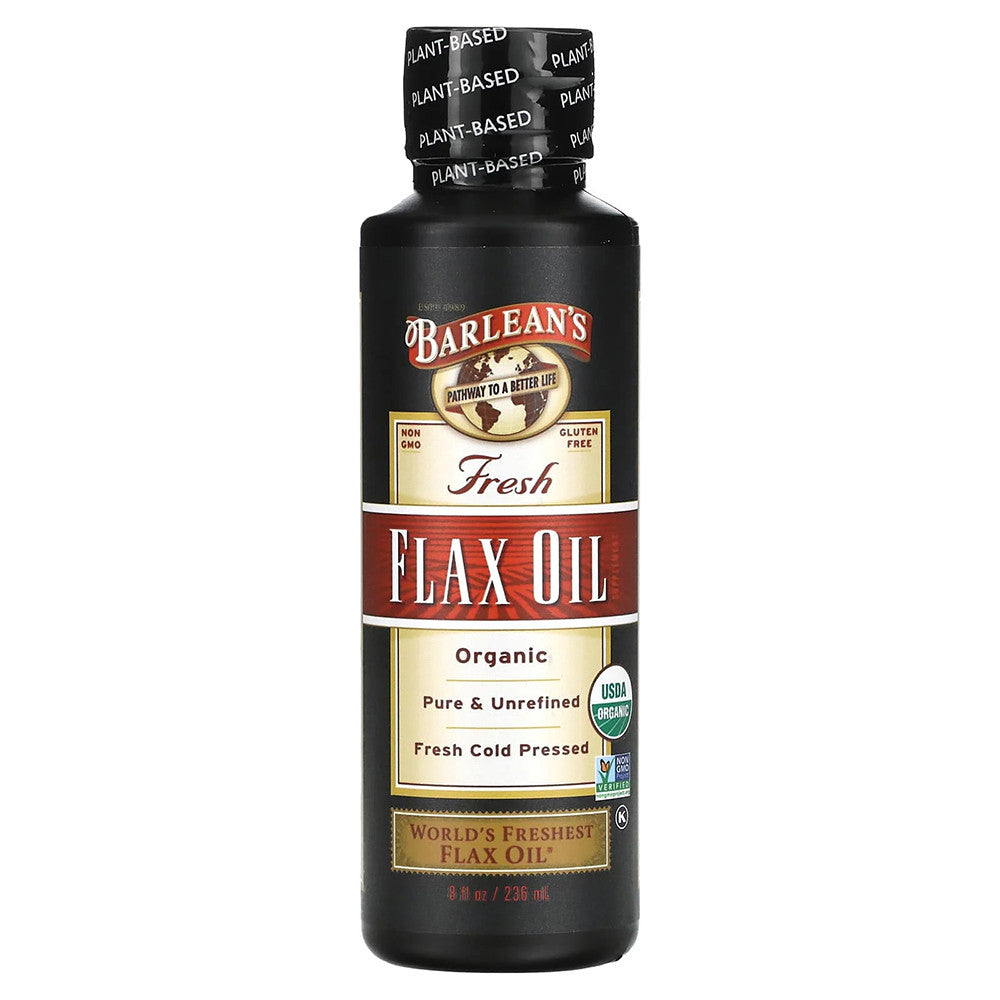 Barleans Organic Oils Barleans Flax Oil, 8 Oz