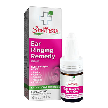 Similasan Ear Ringing Remedy Drops for Temporary Ear Ringing Relief, 0.33 Oz