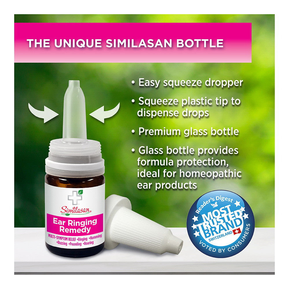 Similasan Ear Ringing Remedy Drops for Temporary Ear Ringing Relief, 0.33 Oz