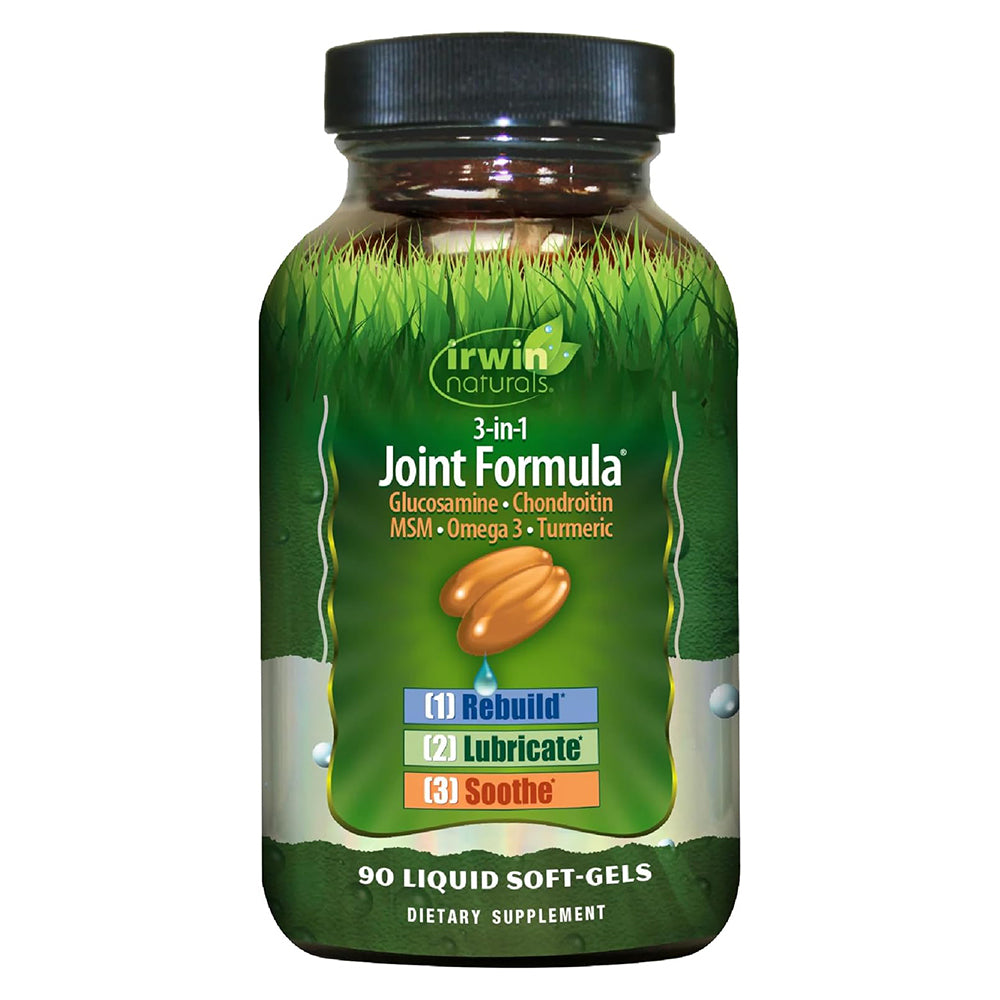 Irwin Naturals 3 in 1 Joint Formula Liquid Softgels 90Ea