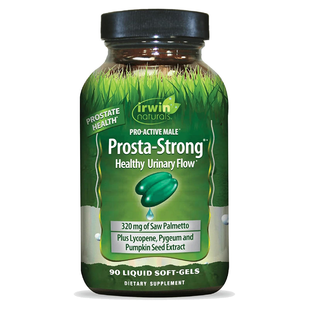 Irwin Naturals Pro Active Male Prosta Strong Healthy Urinary Flow Liquid Softgels 90Ea